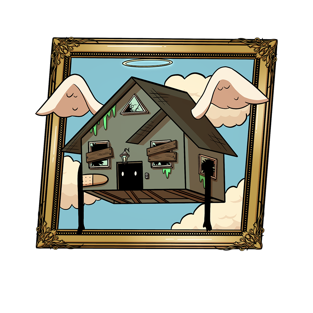 Enigma Hiding in a Flying House.