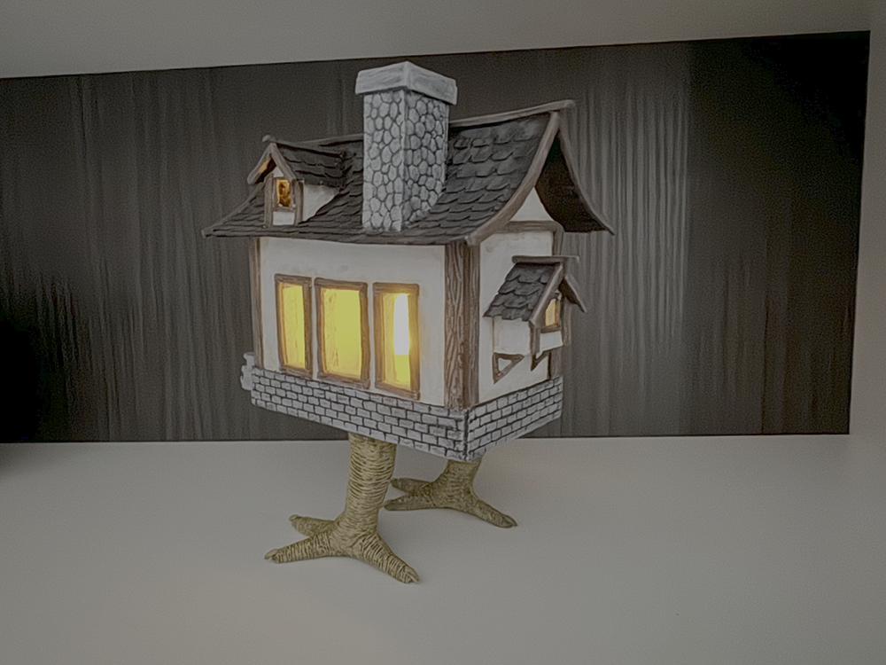 The Dancing Hut of Baba Yaga (back)