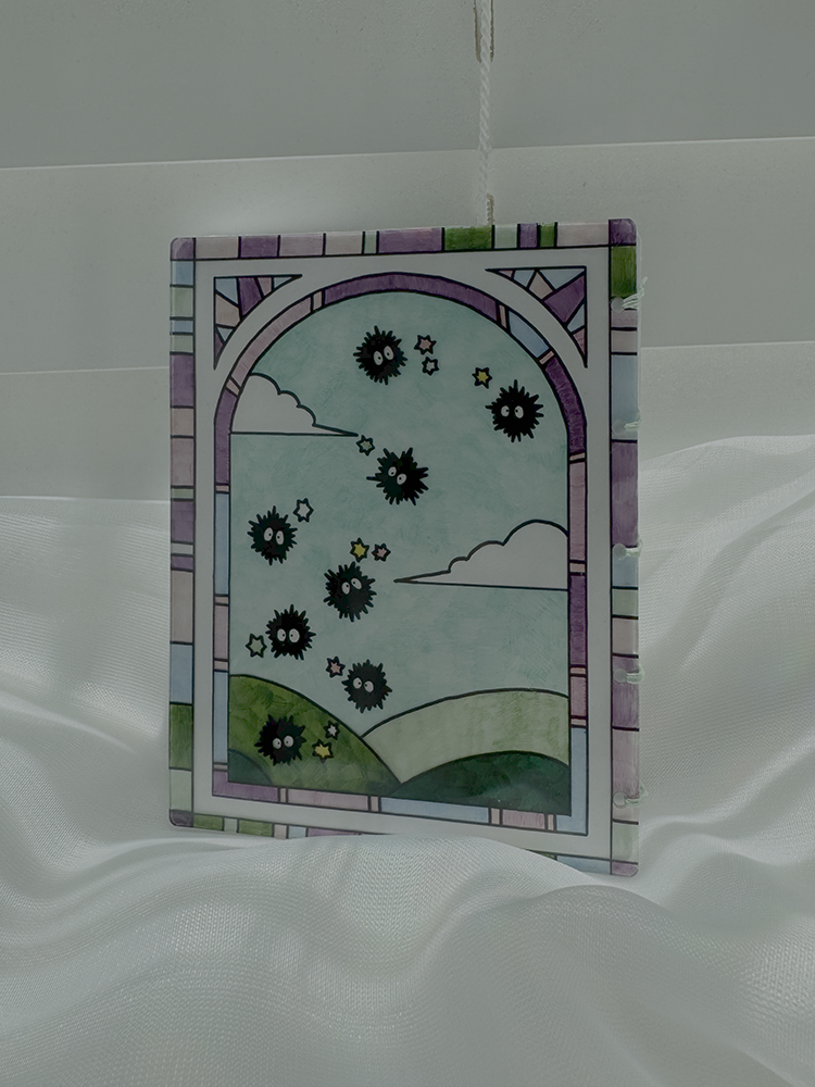 Totoro Book Cover (back).